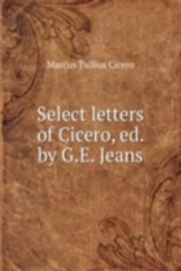 Select letters of Cicero