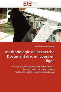 Méthodologie de Recherche Documentaire