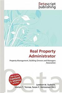Real Property Administrator