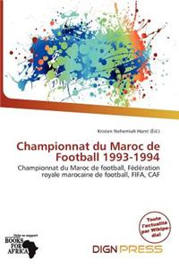 Championnat Du Maroc de Football 1993-1994