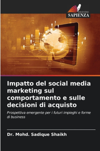 Impatto del social media marketing sul comportamento e sulle decisioni di acquisto