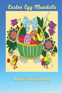 Easter Egg Mandala Adult Coloring Book