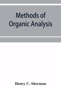 Methods of organic analysis