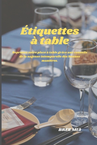 Étiquettes à table