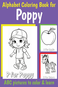 Poppy Personalized Coloring Book