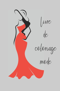 livre de coloriage mode