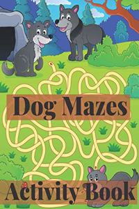 Dog mazes activity book