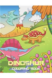 Dinosaur Coloring Book