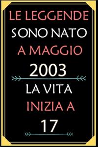 Le Leggende Sono Nato A Maggio 2003 La Vita Inizia A 17