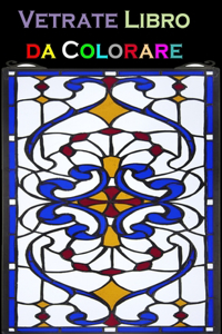 Vetrate Libro da Colorare