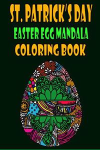 St. Patrick's Day Easter Egg Mandala Coloring Book