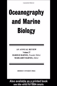 Oceanography and Marine Biology, An Annual Review