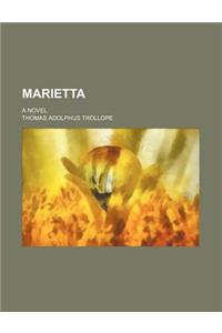 Marietta; A Novel