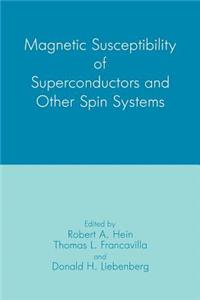 Magnetic Susceptibility of Superconductors and Other Spin Systems