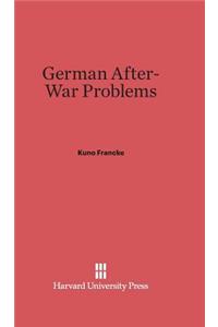German After-War Problems