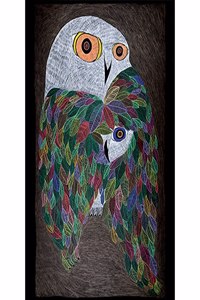 Ningeokuluk Teevee Colourful Wild Owl 500-Piece Jigsaw Puzzle