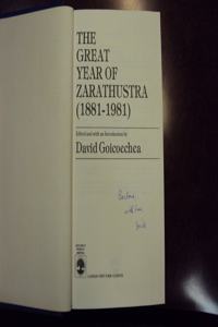 Great Years of Zarathustra, 1881-1981