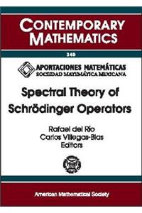 Spectral Theory of Schrodinger Operators