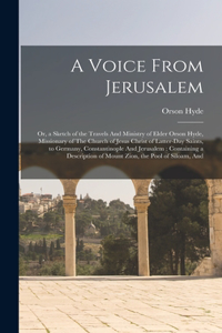 A Voice From Jerusalem