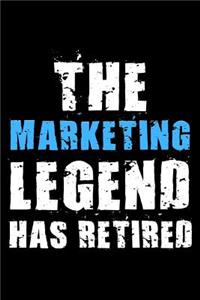 The Marketing legend has retired
