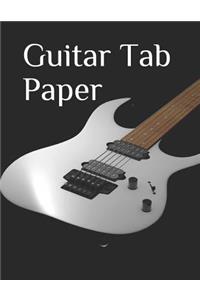 Guitar Tab Paper