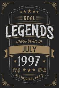 Real Legends were born in July 1997
