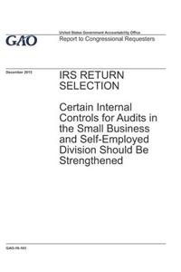 IRS Return Selection