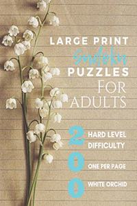 Large Print Sudoku Puzzles For Adults