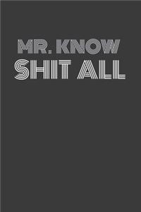 Mr. Know Shit All