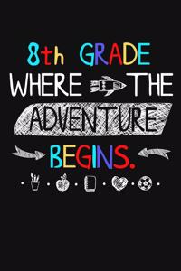 8th Grade Where The Adventure Begins