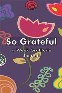 So Grateful 12 Week Gratitude Journal