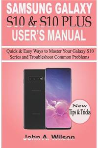 Samsung Galaxy S10 & S10 Plus User's Manual