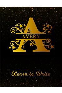 Avery Learn to Write