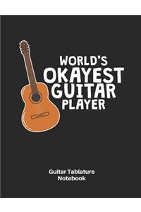 Guitar Tablature Notebook