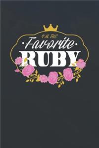I'm The Favorite Ruby