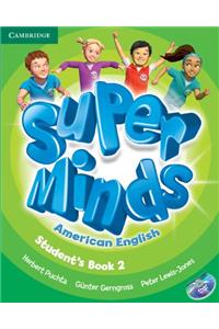 Super Minds American English Level 2 Student's Book with DVD-ROM
