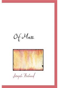 Of Mass