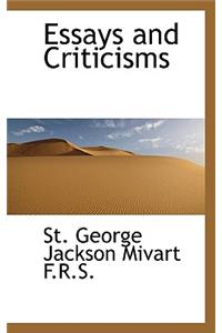 Essays and Criticisms