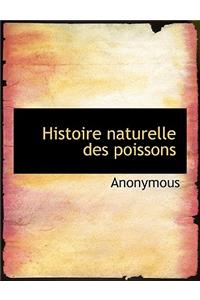 Histoire Naturelle Des Poissons