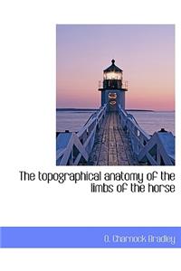 The Topographical Anatomy of the Limbs of the Horse