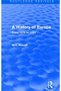 History of Europe