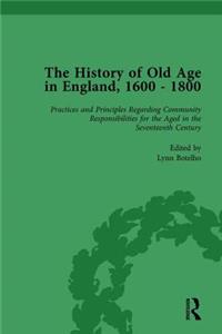 History of Old Age in England, 1600-1800, Part II Vol 5