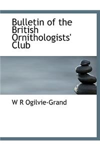 Bulletin of the British Ornithologists' Club