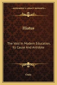 Hiatus