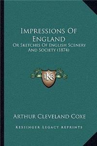 Impressions of England