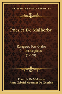 Poesies De Malherbe