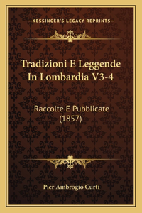 Tradizioni E Leggende In Lombardia V3-4