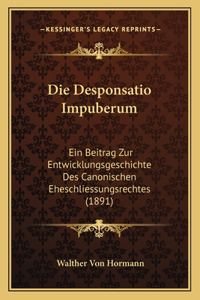 Die Desponsatio Impuberum