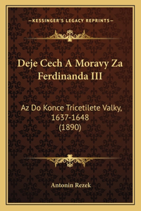 Deje Cech A Moravy Za Ferdinanda III