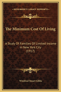 The Minimum Cost Of Living